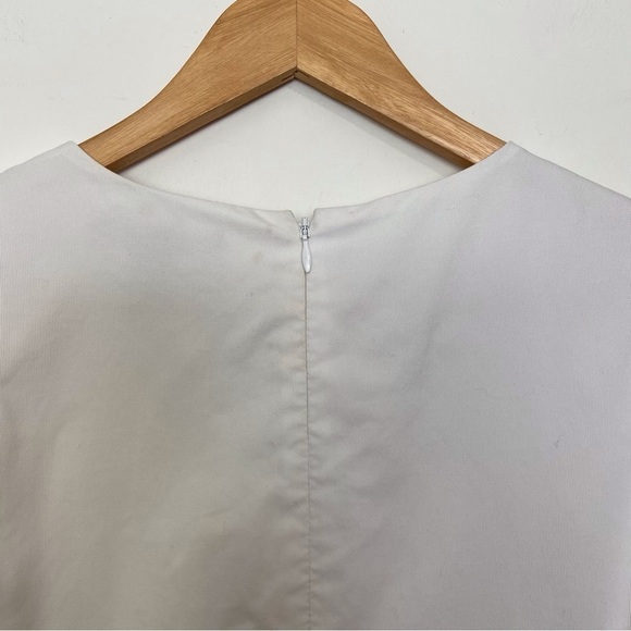 Brooks Brothers 346 white dress sleeveless navy blue preppy jumper contemporary - Picture 5 of 13